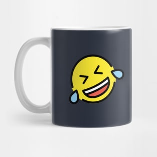 Rolling on the Floor Laughing Emoji Mug